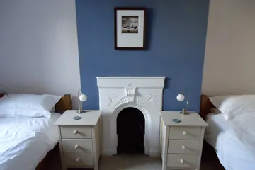 First-floor twin bedroom